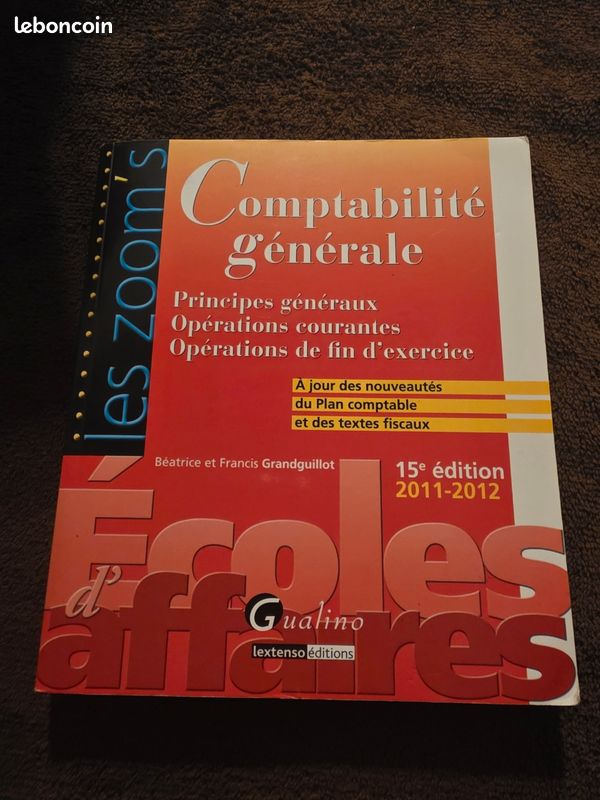 Comptabilité générale vue de dos — LBC AT'Brocante Troyes