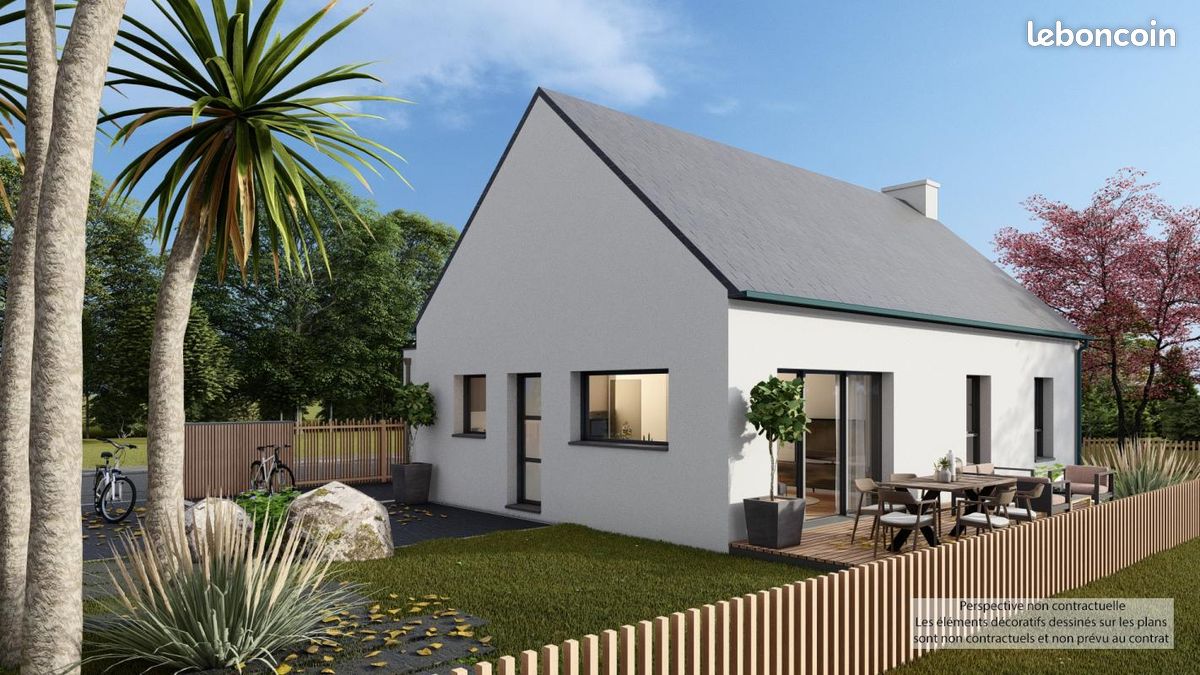 Maison 4 pièces 76 m² · à Inzinzac-Lochrist · 76 m² · 279 630 €