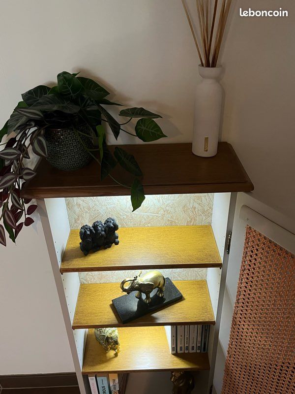 Meuble étagère sur pieds restauré (image 6)
