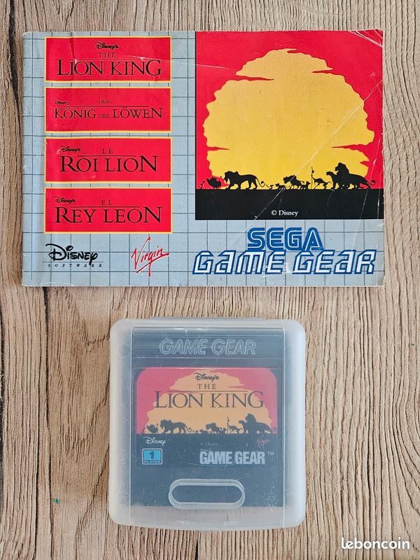 Lion King / Le Roi Lion / SEGA Game Gear / EUR #1 Lion King / Le Roi Lion / SEGA Game Gear / EUR #1