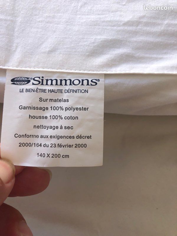 Sur matelas simmons (image 3)