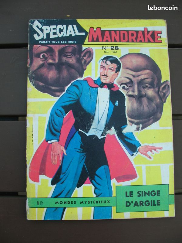 SPECIAL MANDRAKE - mensuel n° 26 -- 1965 (image 1)