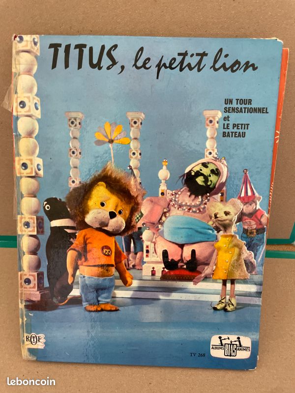 Titus le petit lion pop up livre animé (image 1)