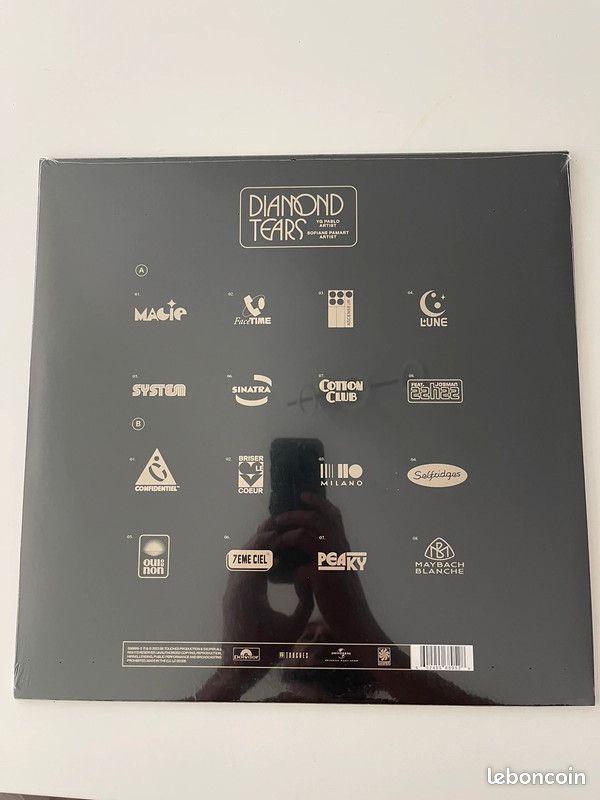 Vinyle YG Pablo Sofiane Pamart Diamond Tears sealed (image 2)