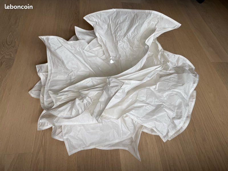 Abat-jour en papier IKEA 43 cm avec monture électrique (image 1)