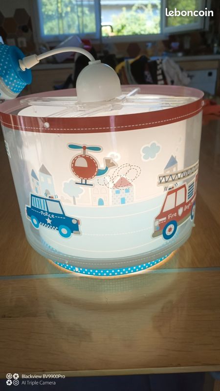 Suspension / Lustre enfant Dalber Police Pompiers (image 1)