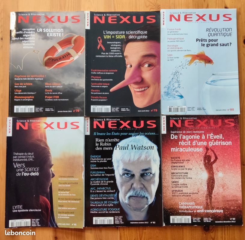 NEXUS magazine, Science & alternative - année 2012 complète (image 1)