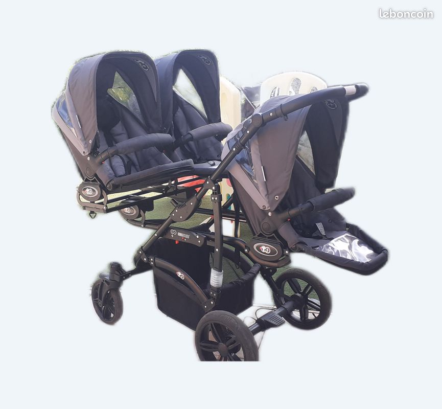 Poussette Double Poussette Triple Trippy Occasion Poussette Triple