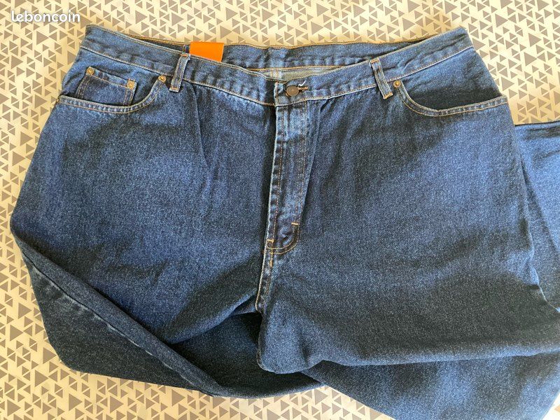 Pantalon jean bleu foncé Lory - T. 56 (image 3)