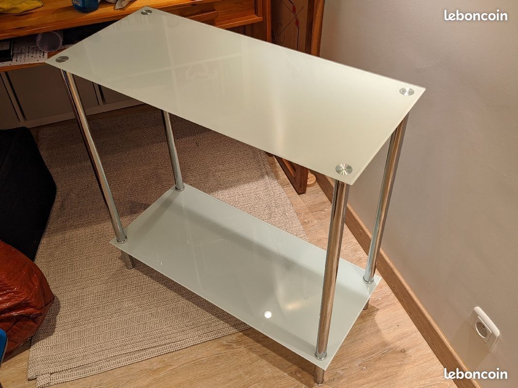 Console verre 80cm (image 1)