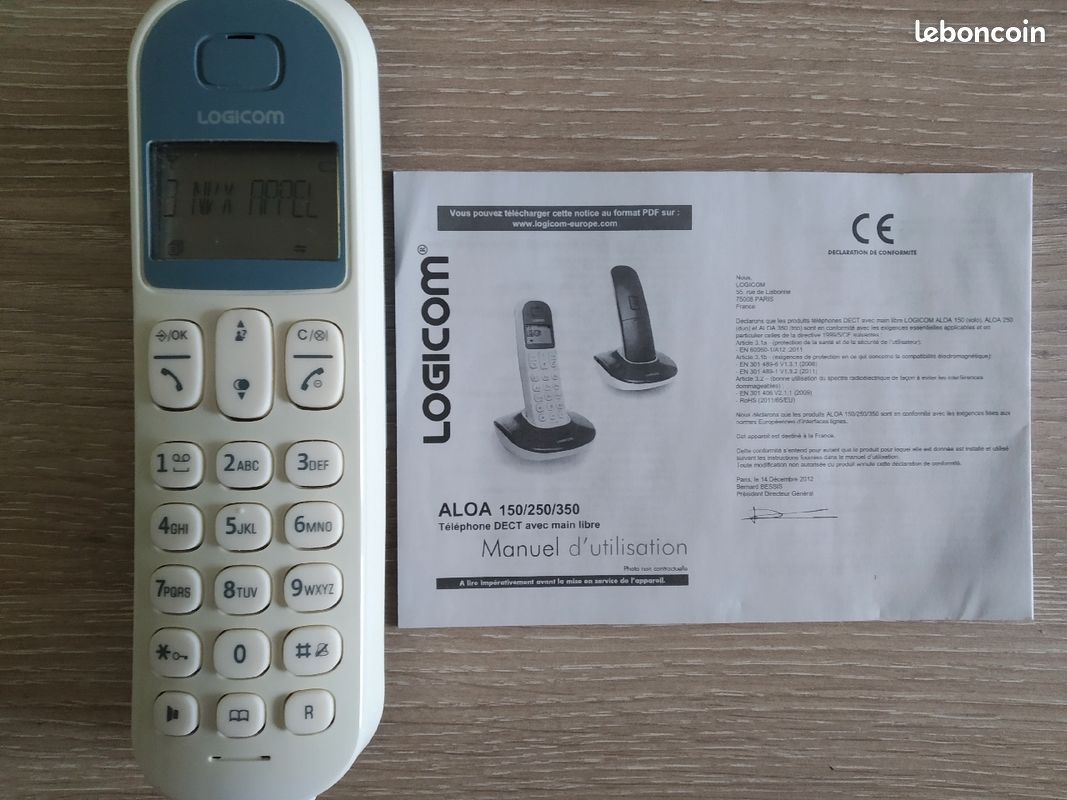 Téléphone Logicom Aloa 250 2 bases et 2 téléphones (image 5)