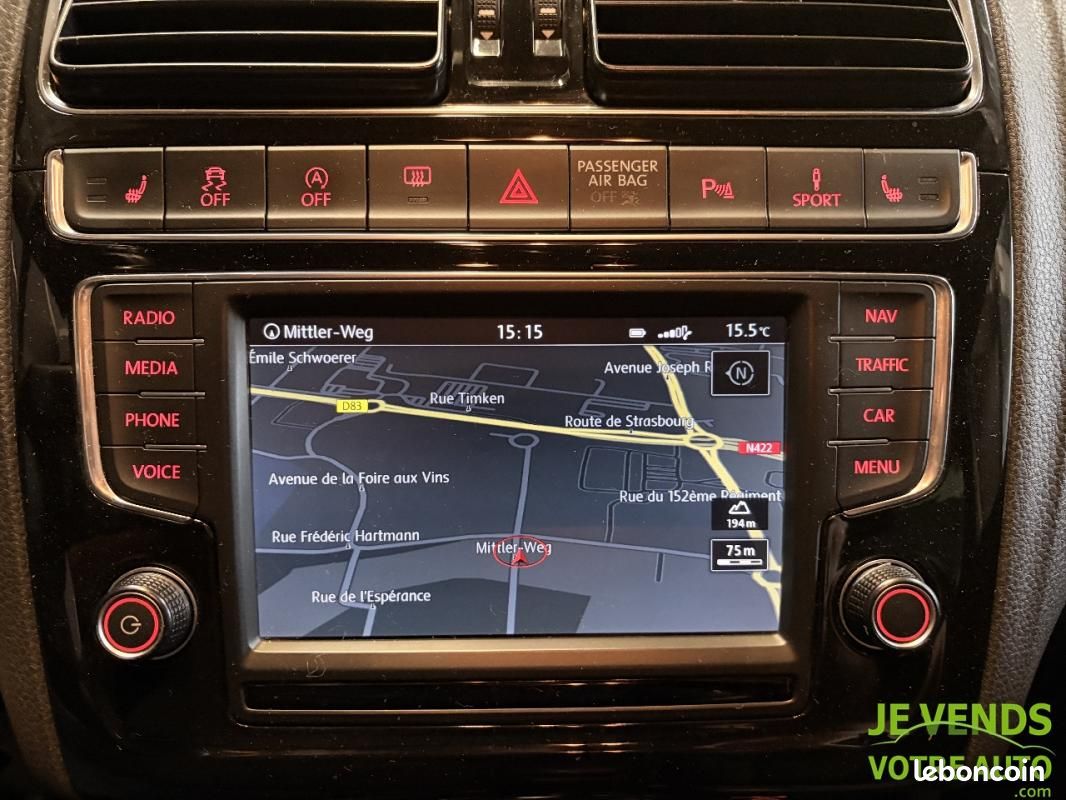 Volkswagen Polo 1.4 TSI 150ch ACT BlueMotion Technology BlueGT DSG7 5p (image 15)