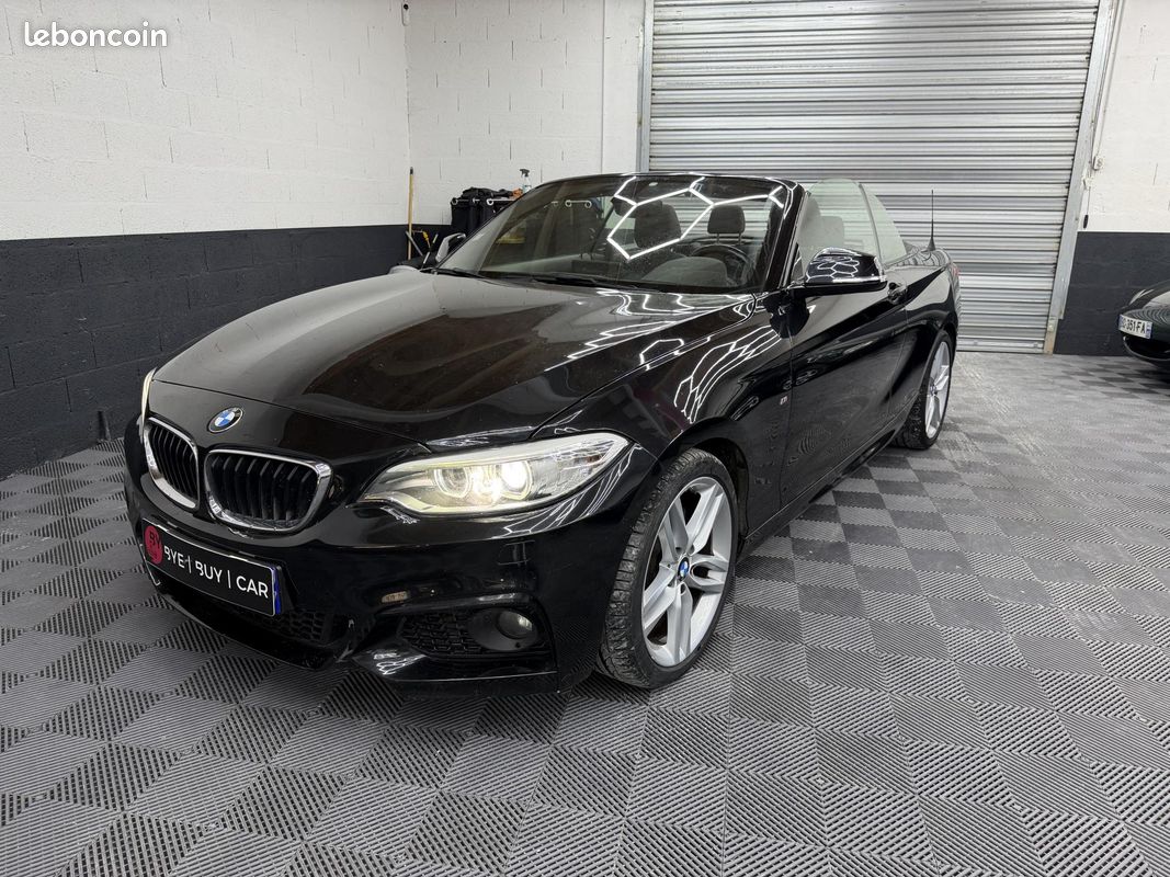 BMW SERIE 2 225d Cabriolet - BVA Sport CABRIOLET F23 M Sport GARANTIE 12 MOIS (image 1)