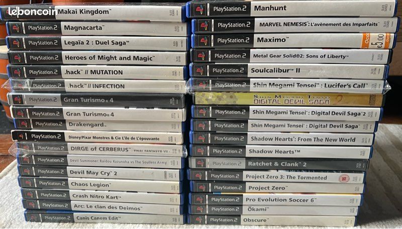 Gros lots jeux ps2 - Jeux vidéo