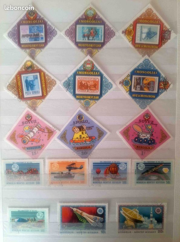 Timbres / Mongolie - Collection Timbres / Mongolie - Collection