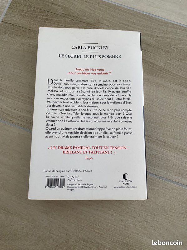 Carla Buckley « Le secret le plus sombre » (image 2)