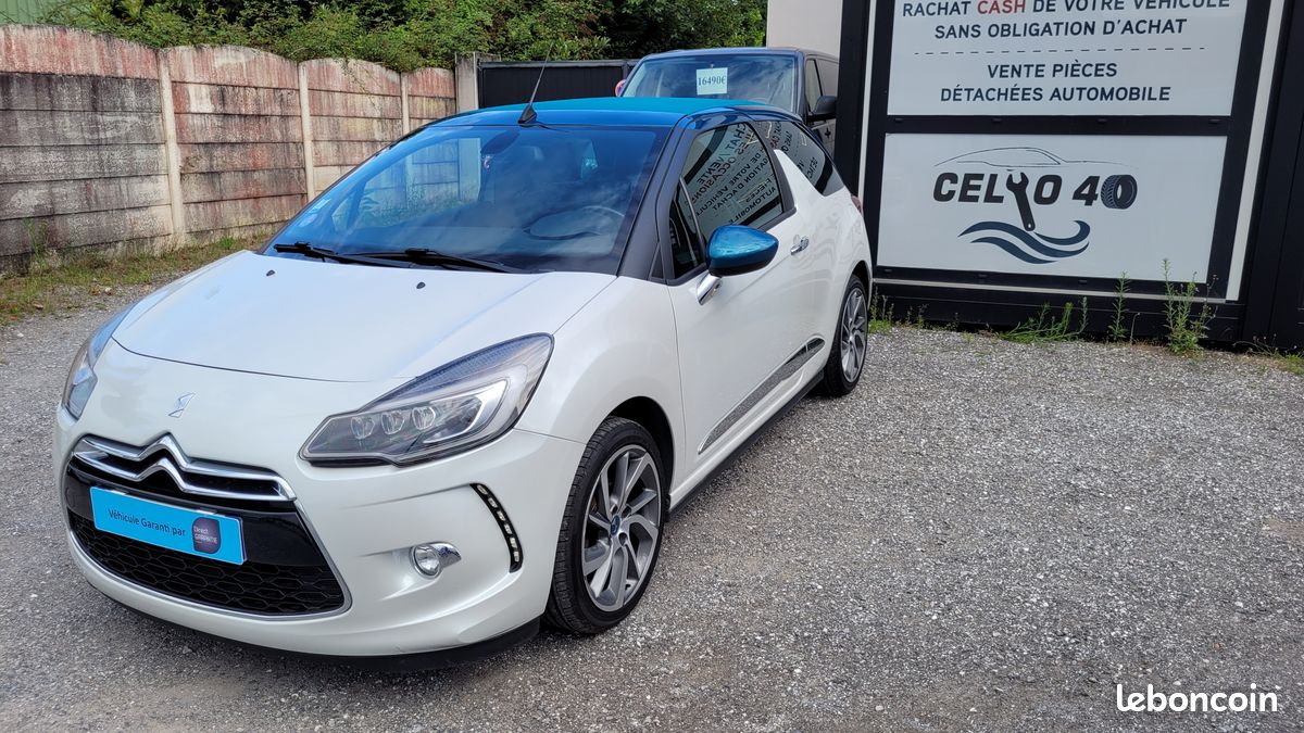 DS3 Cabriolet 1.2 Puretech 110ch SO CHIC - Gtie 12 mois (image 4)