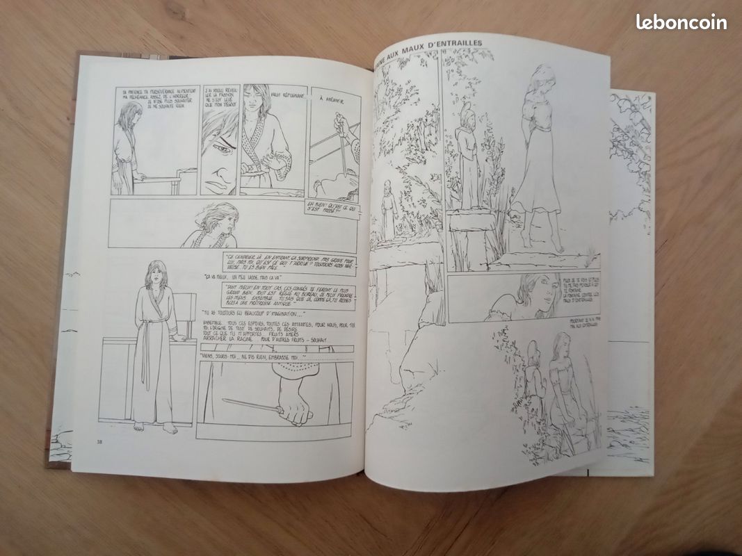 BD 'Des belles et des bêtes ' Riu. EO. Éditions Vents d'ouest (image 3)