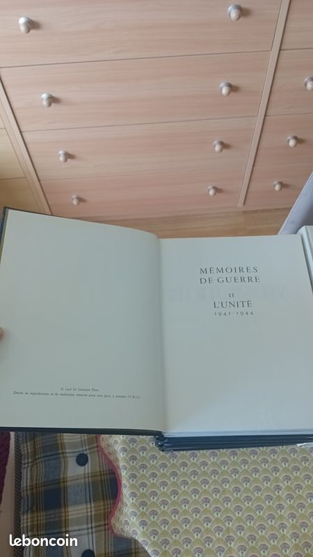 De Gaulle Oeuvre complete numérotée 15 volumes : Mémoires de guerre, Discorde chez l'ennemi, Le fil de l'épée, Vers l'armée de métier, La France et son armée, Mémoires d'espoir, Discours et messages (image 7)