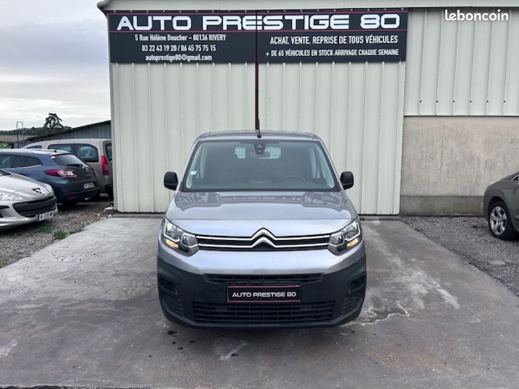 Citroen berlingo fourgon van m 650 1.5bluehdi 100cv control 53803km 08/2021 prix ttc (image 9)