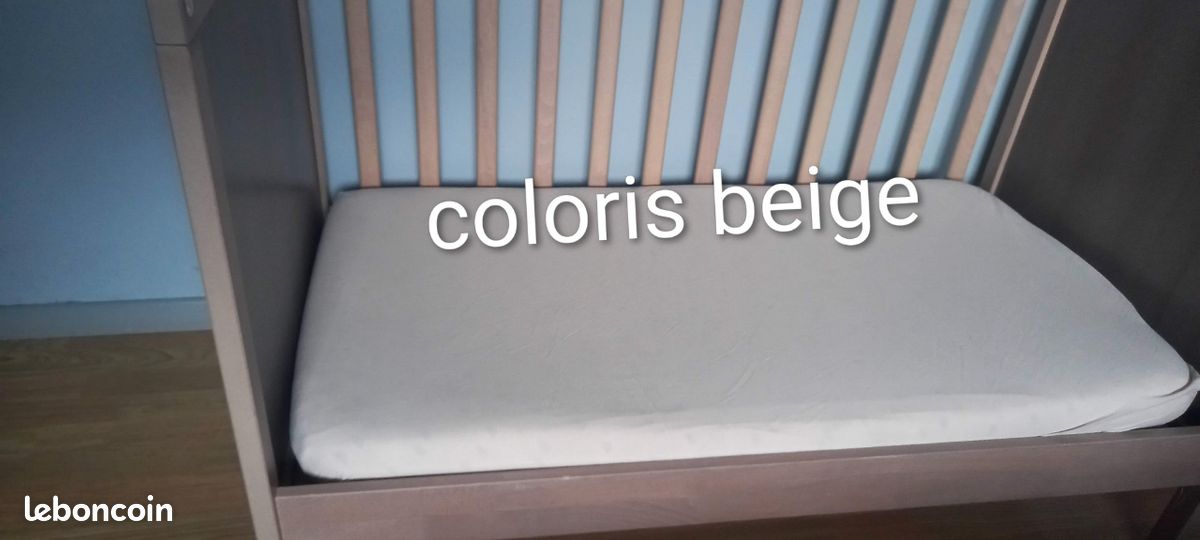 Drap housse (pour lit bébé/jeune enfant) (image 2)