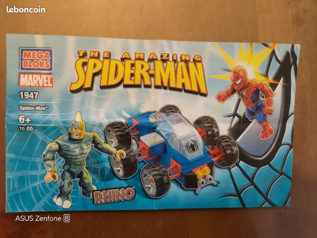 Vend lot jouet assemblage briques (spider man, pirates, etc) (image 6)