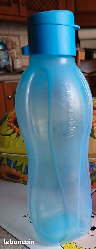 Gourde éco Sport 500 Ml Tupperware Verte - Occasion En Bon état, Parfaite Pour Le Sport