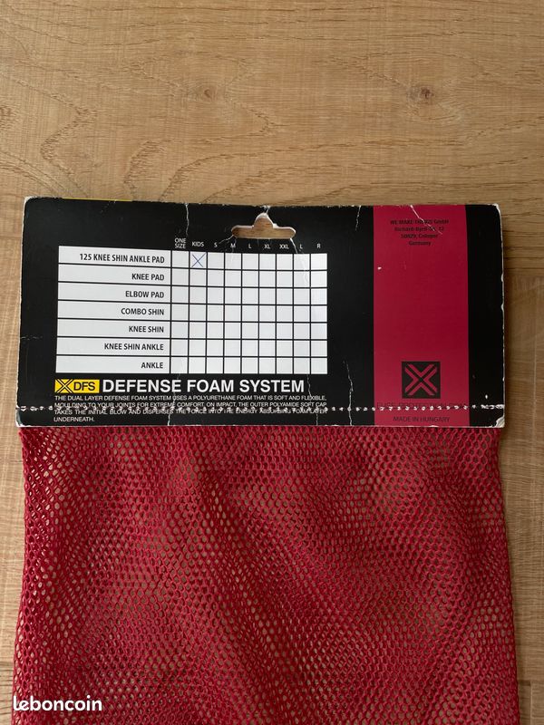 Genouillère protection bmx compétition (image 1)