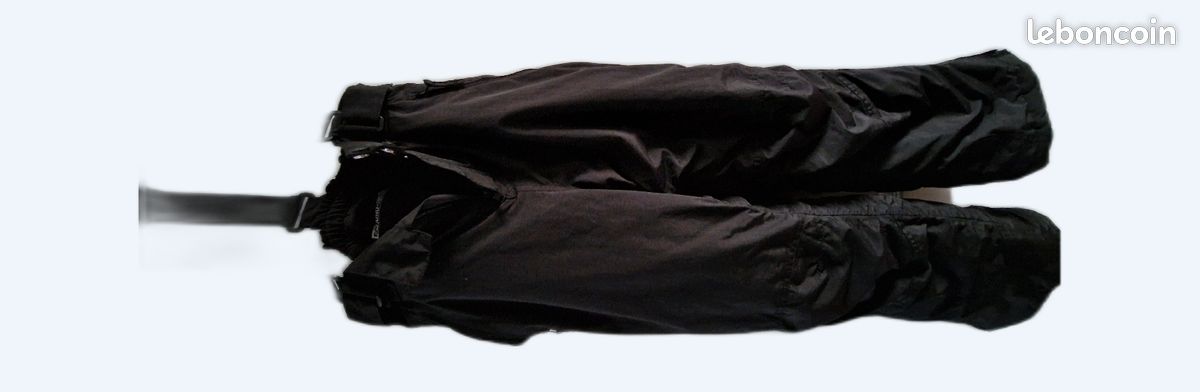 Pantalon ski noir 10 ans (image 1)