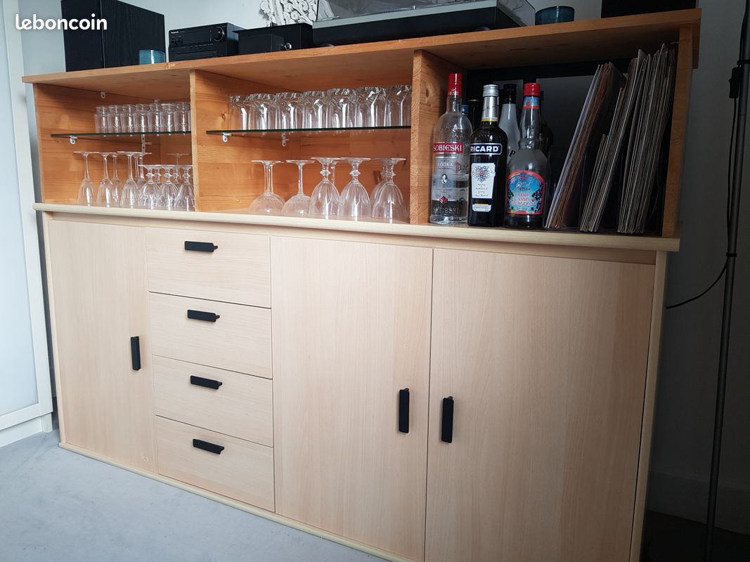 Buffet, Meuble de rangement : 70 euros (image 2)