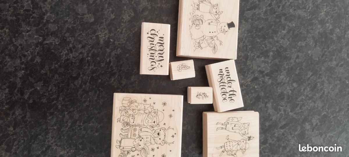Tampon bois noel stampin up (image 2)