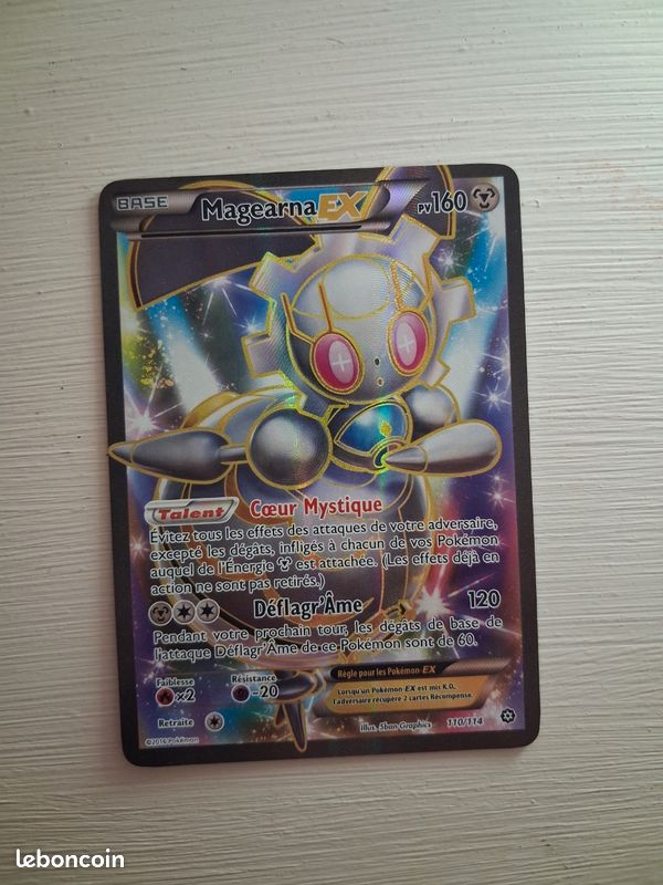 pokemon magearna ex card TCG - Promo Full Art Holo XY175 done to each of your Pokemon that has any Metal Energy attached to it Magearna Card Prices & Value