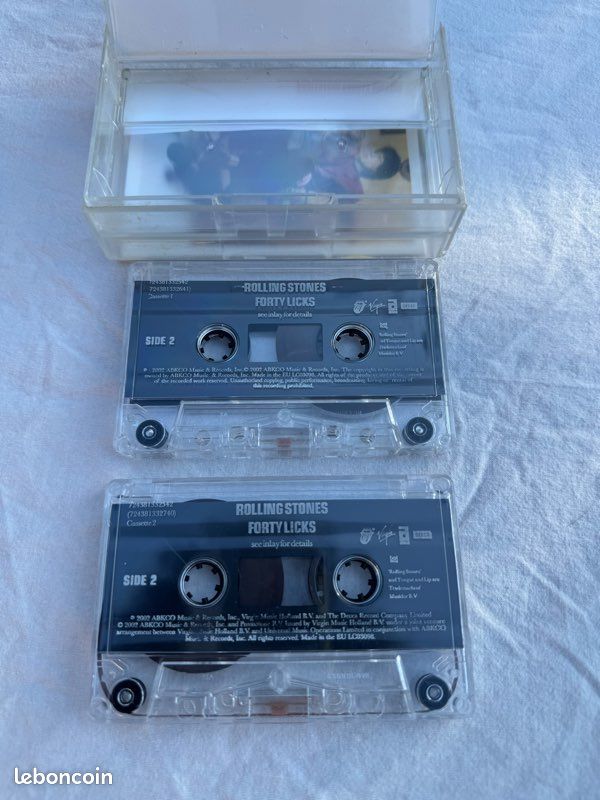 Lot 6 Cassettes Audio K7 The Rolling Stones (image 12)