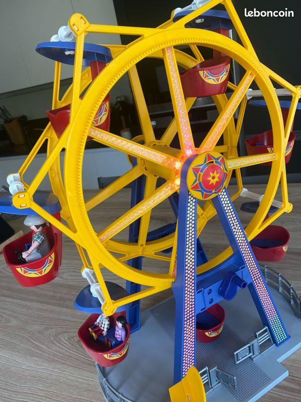 Pièce Détachée Playmobil : Gondole Pour La Grande Roue Illuminée N°5552 - Occasion