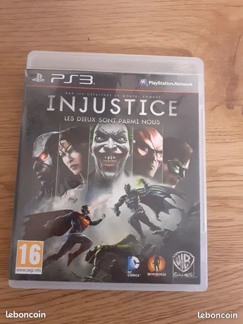 Injustice Les Dieux Sont Parmi Nous – PS3 – Complet PAL