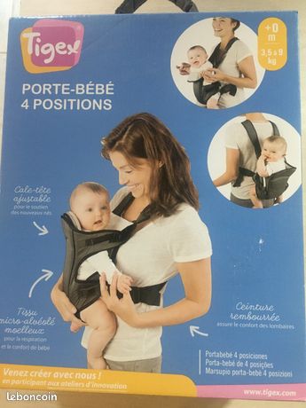 Porte Bebe Et Echarpe De Portage Tigex D Occasion Annonces Equipement Bebe Leboncoin