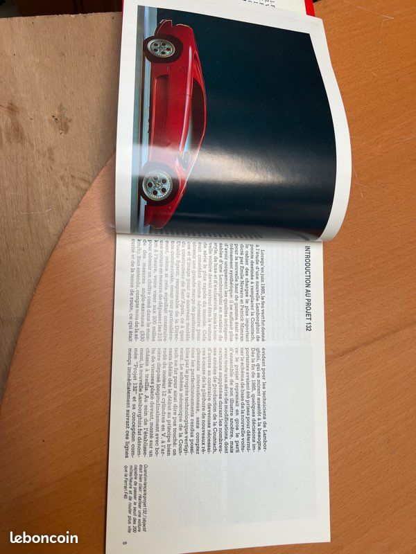 Superbe Livre sur la Lamborghini diablo édition rare (image 3)