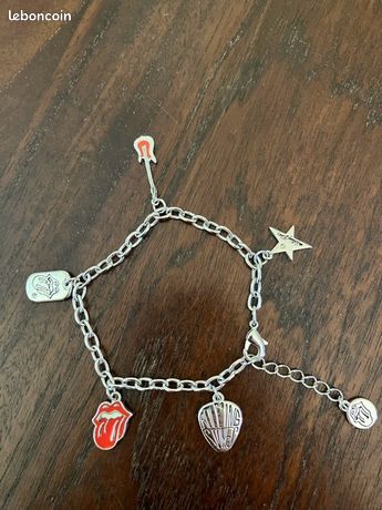Bracelet Breloque Agatha En Argent Massif 925 - Occasion - Bijou Fantaisie