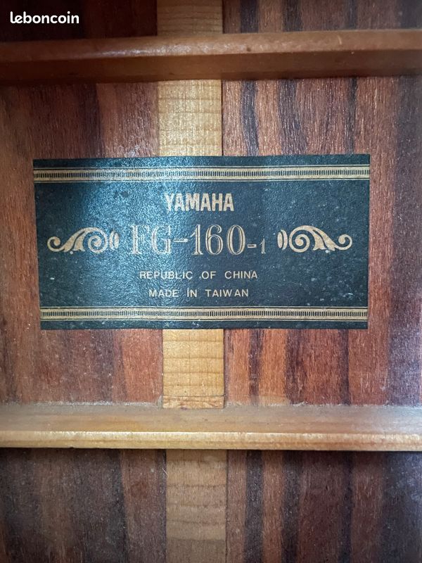🎸 Yamaha FG‑160 – Mai 1976 – Vintage – Son chaud et authentique – Housse d’origine 🎸 (image 4)