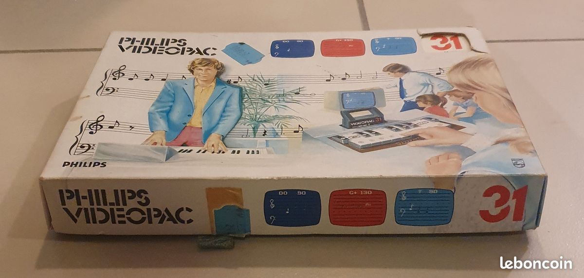 Jeu Videopac Musicien - Pour Magnavox Odyssey 2 / Philips Videopac, Bon État