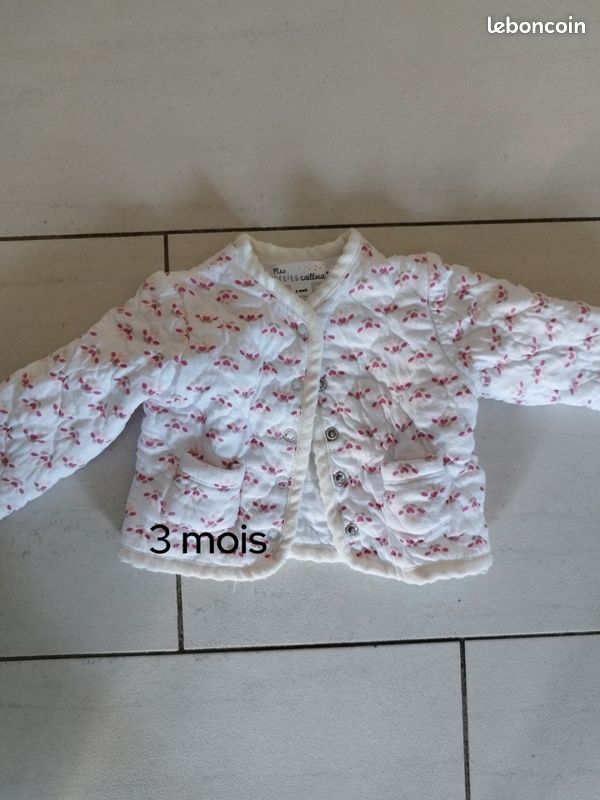 Veste fille 3 mois (image 1)