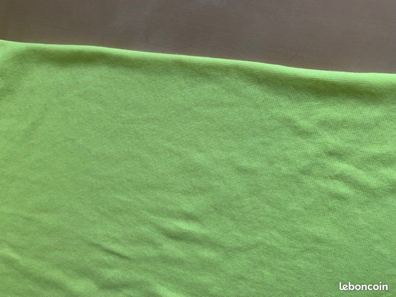 Bord côte lisse jaune fluo pour la couture (image 2)