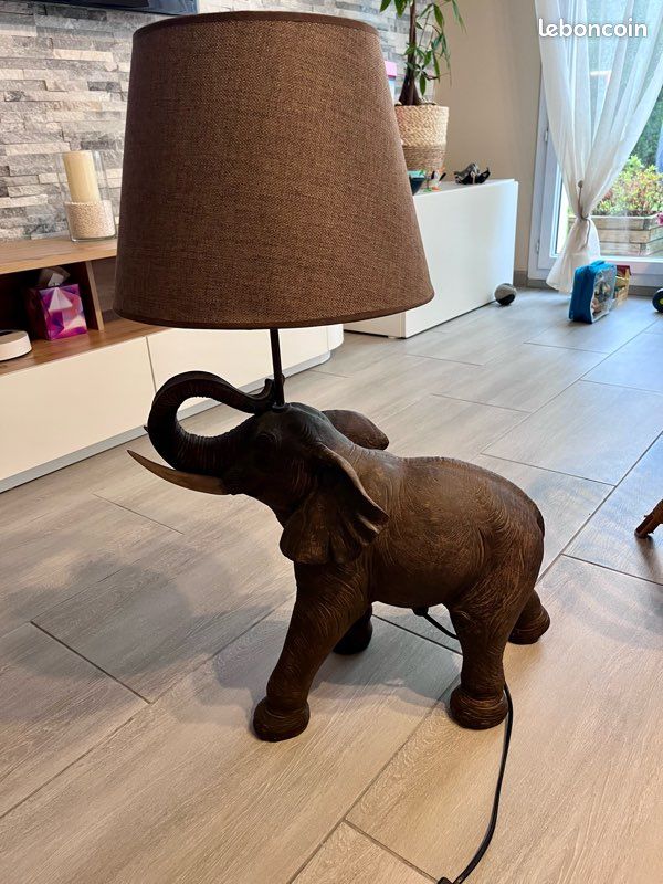 Lampe éléphant (image 3)