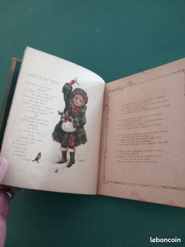 Ancien livre " LE LANGUAGE DES FLEURS " (image 2)