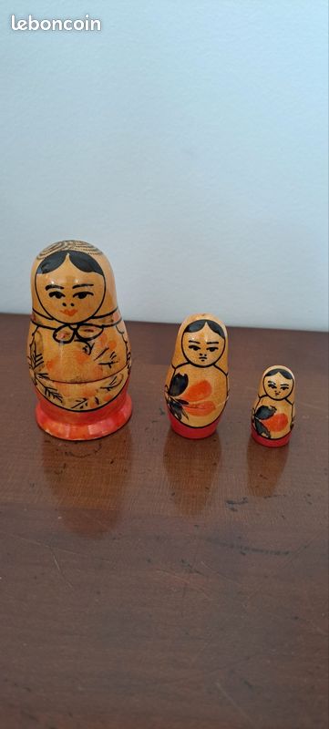 Poupée Russe ancienne Matriochka 🪆 TBE - Collection