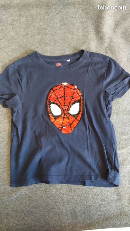 Lot 5 t-shirts garçon 8 ans (lot19) (image 7)