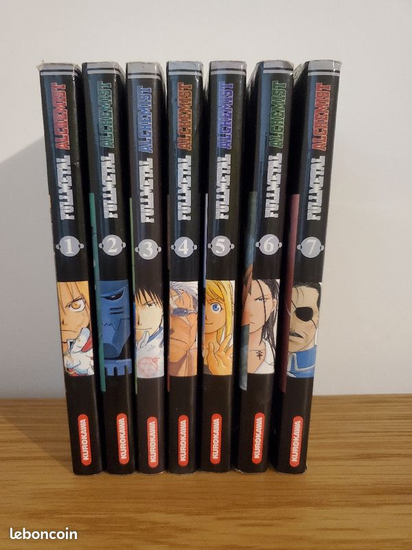 Fullmetal Alchemist Tome 1 à 7 (image 1)