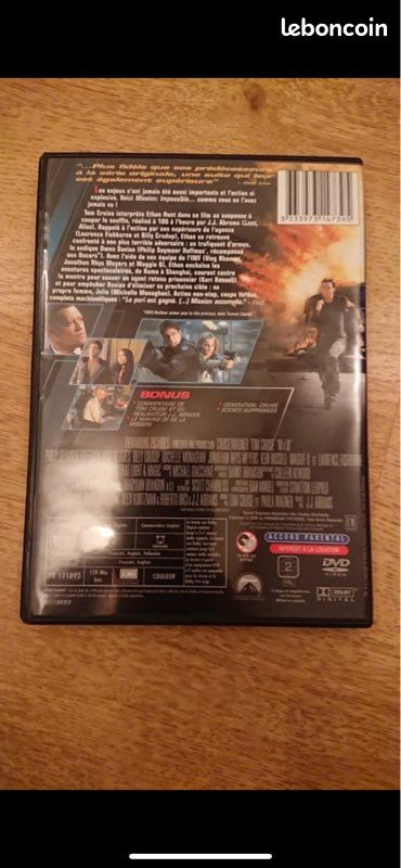 DVD mission impossible 3 (image 2)