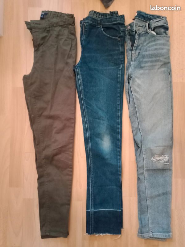 Jeans fille 14 ans/ XS (image 1)