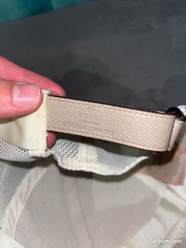 Casquette gucci RR blanche (image 4)